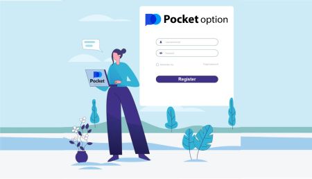 Si të krijoni një llogari dhe të regjistroheni me Pocket Option