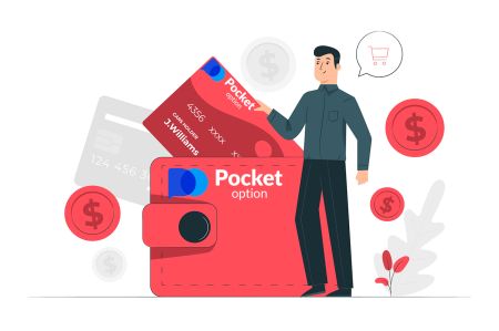 Hoe om rekening oop te maak en geld by Pocket Option te onttrek
