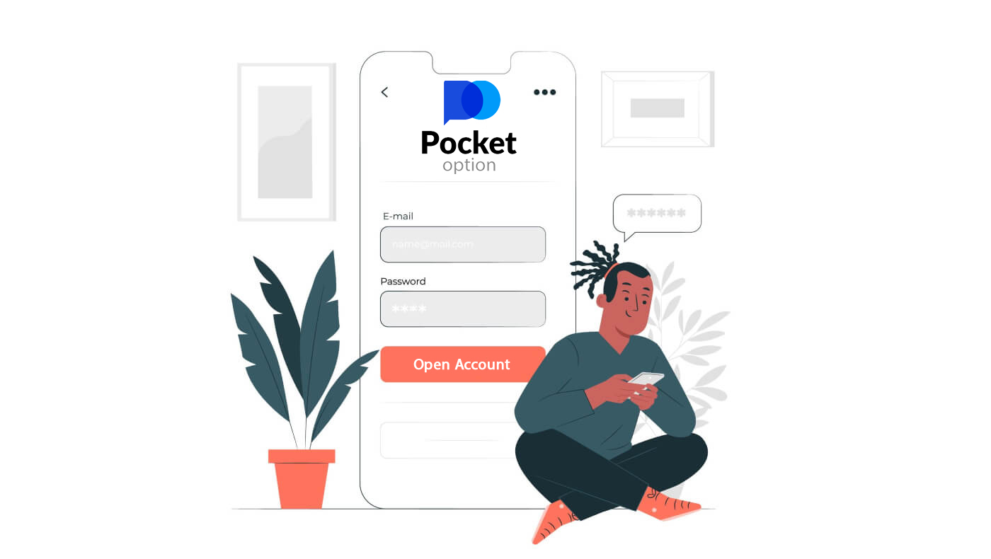 Kako otvoriti demo račun na Pocket Option