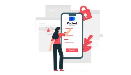Kaip atidaryti prekybos sąskaitą ir užsiregistruoti „Pocket Option“.