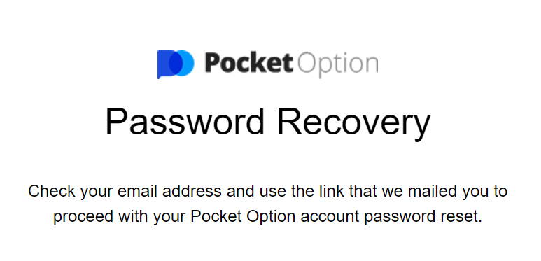 Come accedere e verificare l'account in Pocket Option