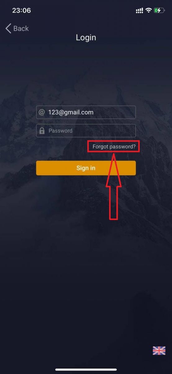 Come accedere e verificare l'account in Pocket Option