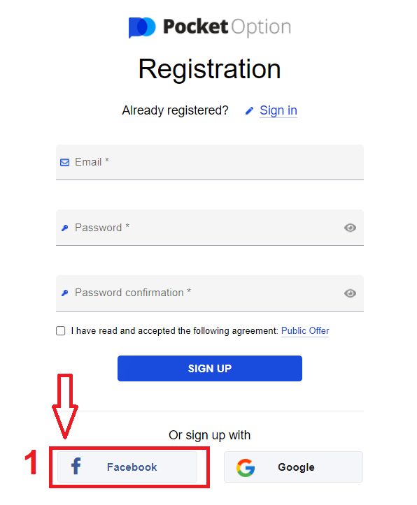 How to Register Account in Pocket Option